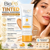 BioPo Tinted Mineral Sunscreen SPF 40 | Broad Spectrum Face Sunscreen