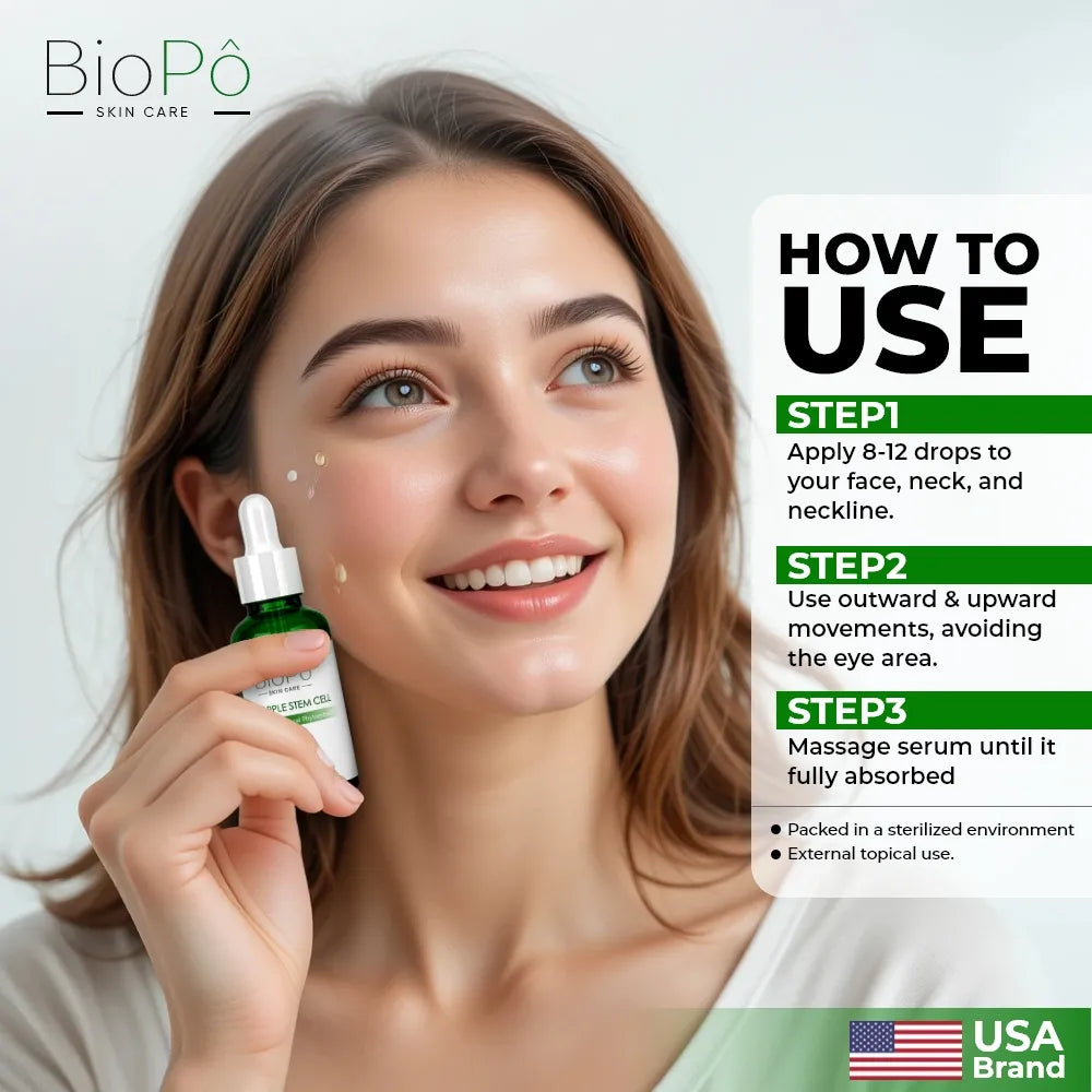 Hydrating & Lifting Apple Stem Cell Serum – Deeply Nourishes & Firms Skin