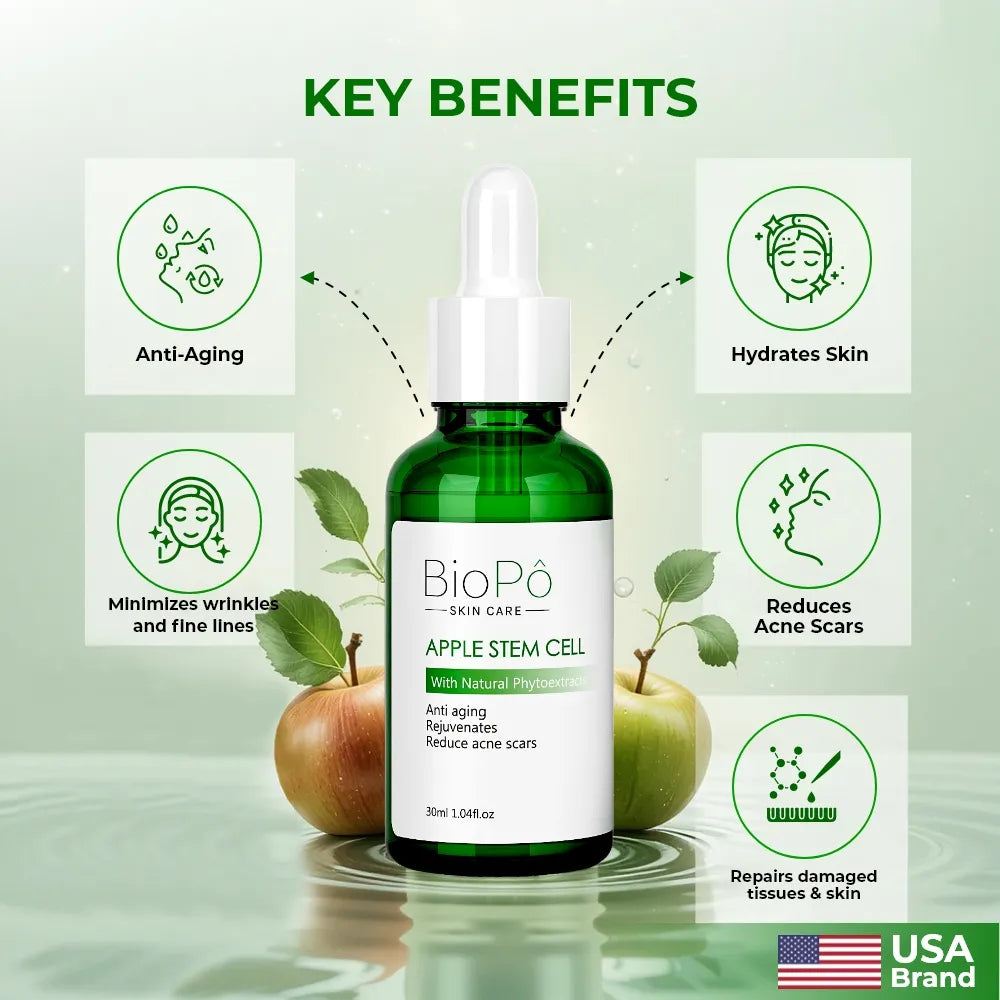 Apple Stem Cell Serum – Hydrating & Rejuvenating Formula for Youthful Skin
