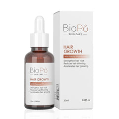 BioPo Hair Growth Serum – Promotes Thicker, Fuller, and Healthier Hair with Natural Ingredients