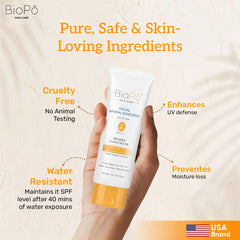 Zinc Oxide Facial Sunscreen – Non-Tinted, Matte Finish, and Water-Resistant for Everyday Wear