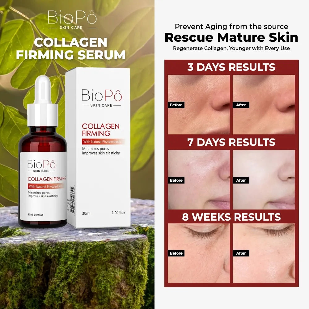 Firming Serum with Collagen & Peptides – Strengthens & Rejuvenates Aging Skin