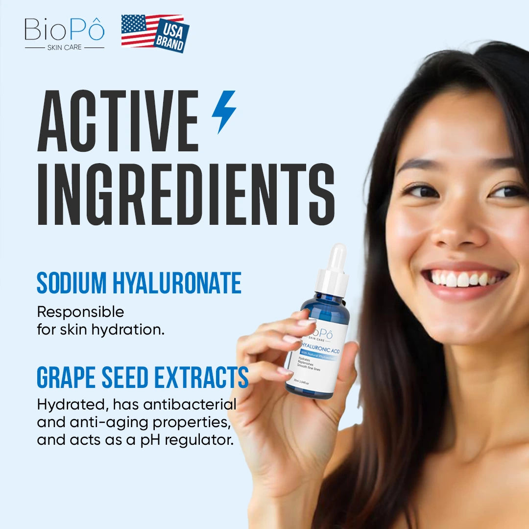 Hyaluronic Acid Serum – Deep Hydration & Skin Barrier Repair for a Healthy Glow