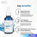 HydraGlow Serum – Instantly Plumps & Moisturizes Skin for a Smooth, Dewy Finish