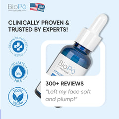 Hydrating Serum with Hyaluronic Acid & Vitamin C – Brightens & Smooths Uneven Skin Tone