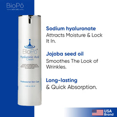 Intense Hydration Hyaluronic Acid Cream – Locks in Moisture & Enhances Skin Radiance