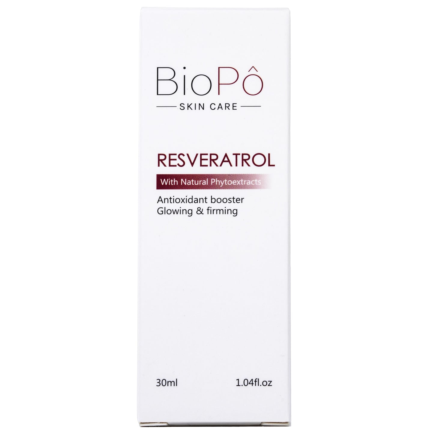 Resveratrol boosting serum