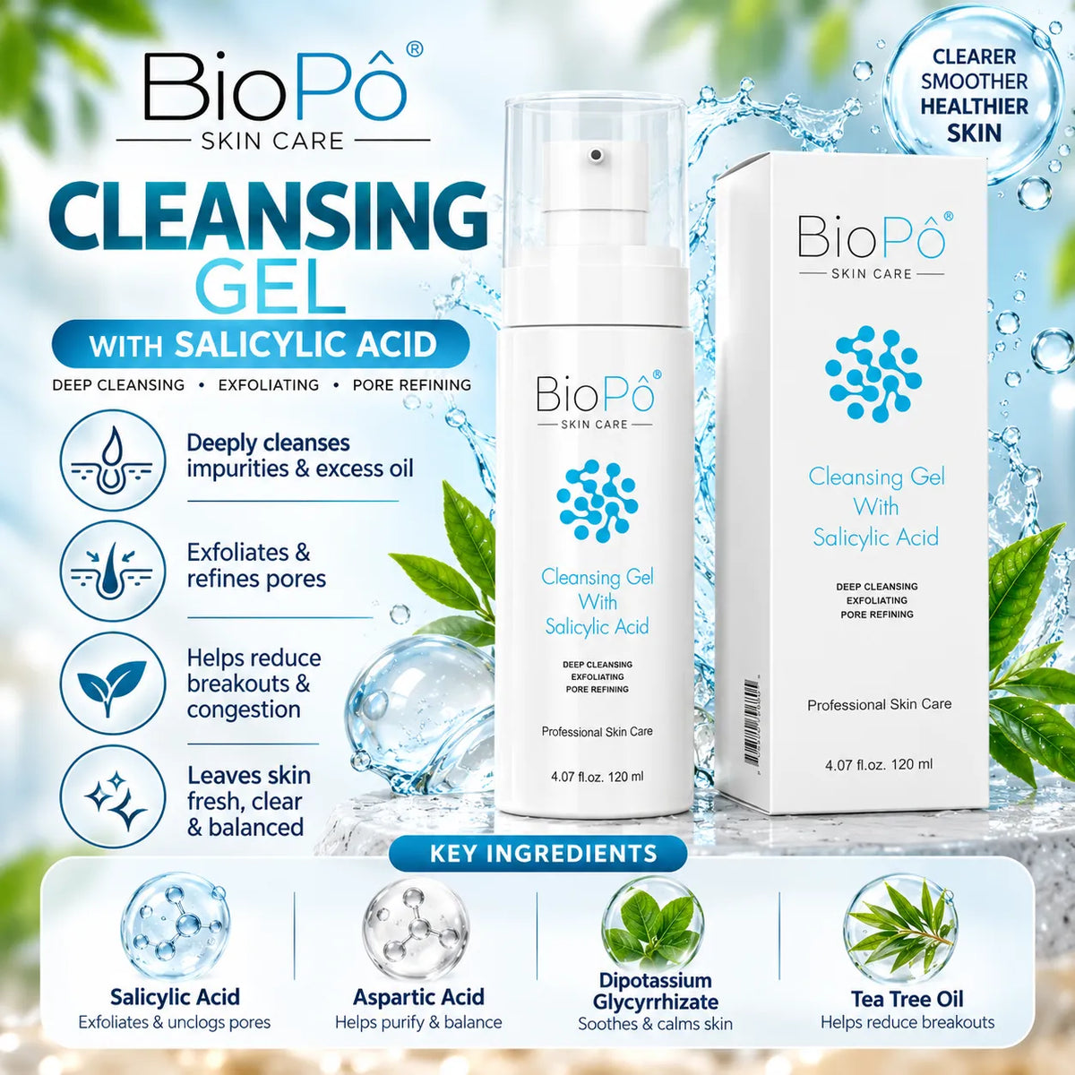 Cleansing Gel with Salicylic Acid