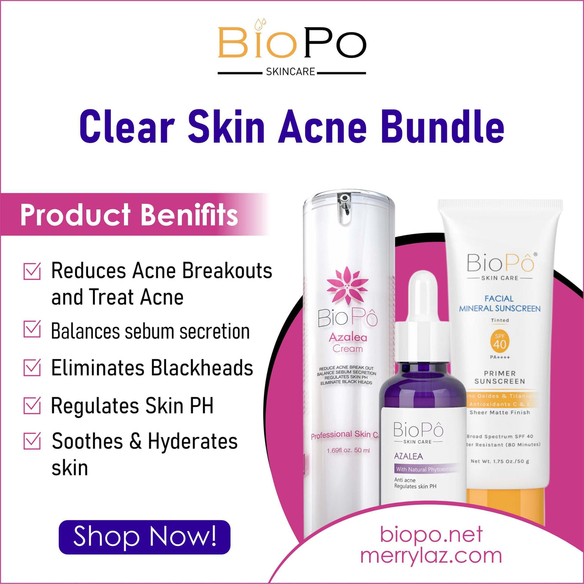 Clear Skin Acne Bundle