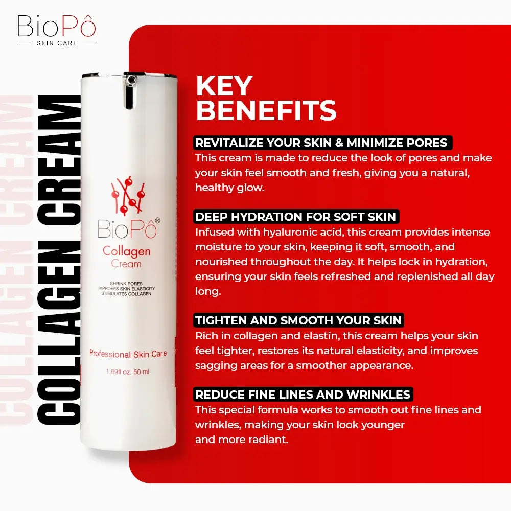 BioPo Apple Stem Cell Cream – restores skin elasticity, reduces wrinkles, and promotes a radiant, youthful glow