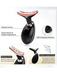 LED Facial Massager for Face & Neck