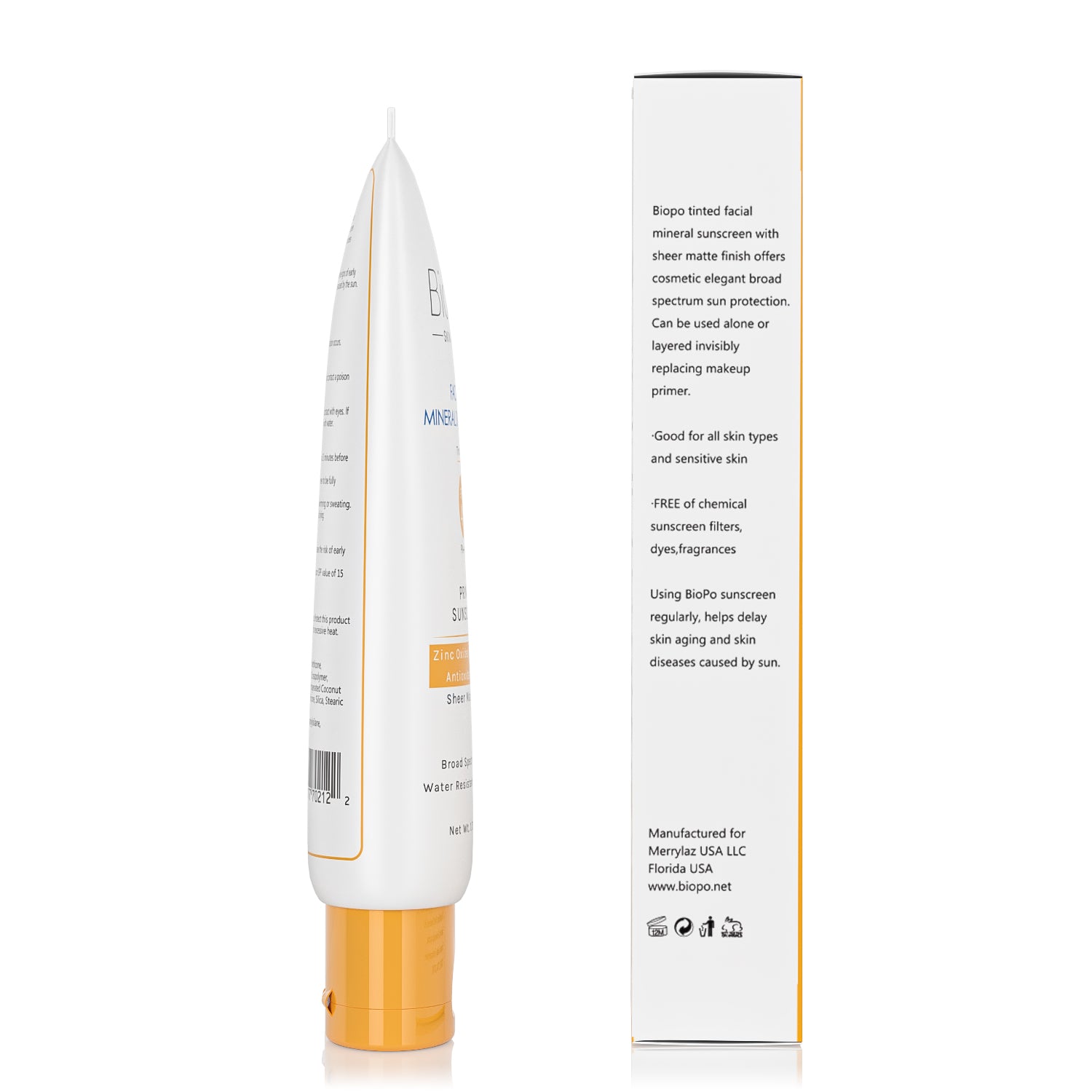 Facial Mineral Sunscreen TINTED
